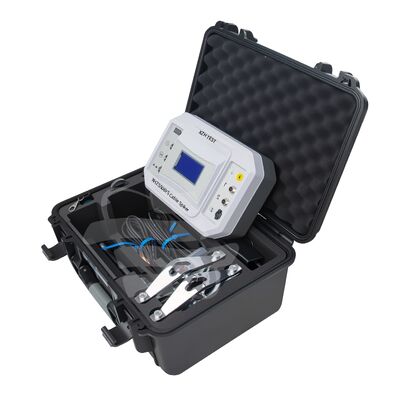 정밀한 케이블 결함 위치를 위해 음성 오버와 함께 두 개의 권총 지하 금속 탐지