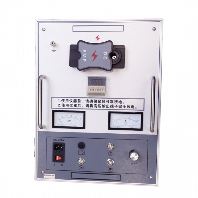 고전압 플래시오버 결함 테스트를 위한 고전압 급류 발전기, 충격 전압 35kV 및 방출 에너지 2450J 2