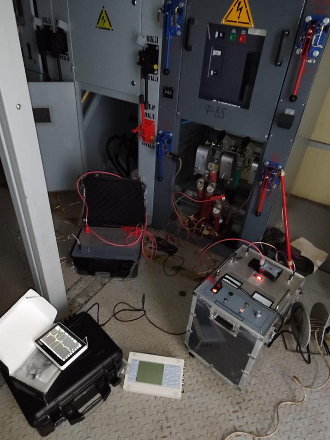 고전압 플래시오버 결함 테스트를 위한 고전압 급류 발전기, 충격 전압 35kV 및 방출 에너지 2450J 5