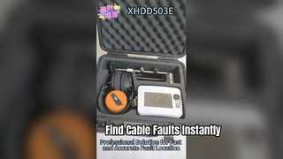 XHDD503E 케이블 오류 탐지기 정확한 지하 테스트