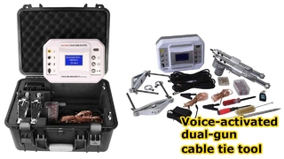 음성 인식 듀얼 건 케이블 타이 도구 XHZS506YS